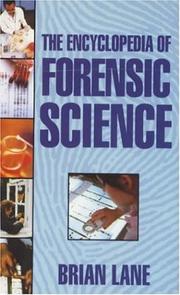 Cover of: Encyclopedia Forensic Science