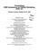 Cover of: Proceedings, IEEE Symposium on Parallel Rendering (Prs '97)
