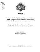 Cover of: Proceedings of the fifth Symposium on Software Reusability | Symposium on Software Reusability (5th Los Angeles, Ca 1999)