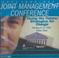 Cover of: Joint Management Conference 2003: Facing the Future : Strategies for Change 