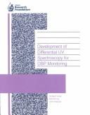 Cover of: Development of Different Uv Spectroscopy for Dbp Monitoring by Gregory V. Korshin