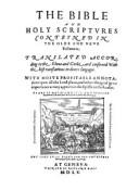 Cover of: 1560 Geneva Bible by William Whittingham, Thomas Gilbey, Anthony Terrell Seward Sampson