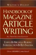 Cover of: Writer's Digest Handbook Of Magazine Article Writing: Handbook Of Magazine Article Writing