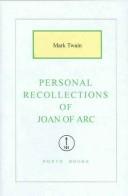 Cover of: Personal Recollections of Joan of Arc by Mark Twain