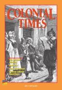 Cover of: Colonial times by Jeri S. Cipriano