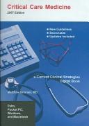 Cover of: Critical Care Medicine CD-ROM, 07