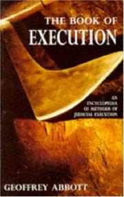 Cover of: The book of execution by G. Abbott, G. Abbott