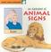 Cover of: An Alphabet of Animal Signs (Early Sign Language)