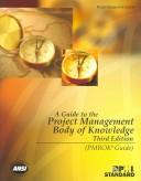 Cover of: Guide to the Project Management Body of Knowledge by Project Management Institute