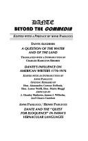 Cover of: Dante: beyond the Commedia