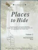 Cover of: Places To Hide by Thomas Preston, Elizabeth Preston