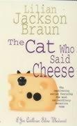 Cover of: The Cat Who Said Cheese (A Jim Qwilleran Feline Whodunnit) by Jean Little