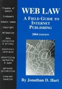 Cover of: Web law: a field guide to Internet publishing