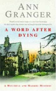 Cover of: A Word After Dying (A Mitchell & Markby Village Whodunnit)