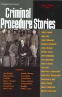Cover of: Criminal Procedure Stories by 