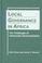 Cover of: Local Governance in Africa