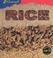 Cover of: Rice (Food)