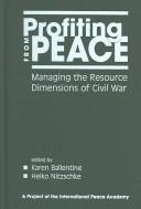 Profiting from peace by Karen Ballentine