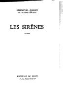 Cover of: Les sirènes by Emmanuel Roblès