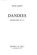 Cover of: Dandies by Roger Kempf, Roger Kempf