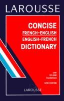 Cover of: Larousse dictionnaire compact français-anglais, anglais-français.