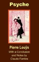 Cover of: Psyche by Pierre Louÿs, Pierre Louys