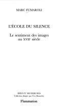 Cover of: Ecole Du Silence, L' (Idees et recherches)