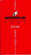 Cover of: Michelin Red Guide: Europe 1995 : Main Cities by Michelin Travel Publications, Michelin Travel Publications