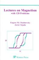 Cover of: Lectures on Magnetism (with 128 problems)
