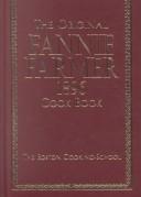 Cover of: The Original Fannie Farmer 1896 Cook Book