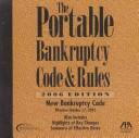 Cover of: The Portable Bankruptcy Code & Rules, 2006 Edition on CD-ROM