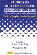 Cover of: Studies of Josephson Junction Arrays II (Studies of High Temperature Superconductors)
