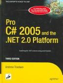 Cover of: Pro C# 2005 and the .NET 2.0 Platform by Andrew Troelsen