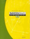 Cover of: Saxon Math 6/5 Homeschool-Third Edition