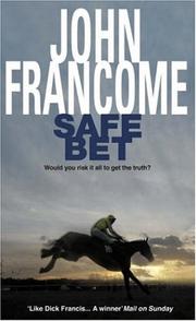 Cover of: Safe Bet by John Francome