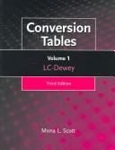 Cover of: Conversion tables by Mona L. Scott