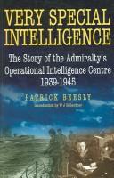 Cover of: Very Special Intelligence by Patrick Beesly