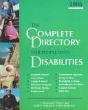 Cover of The Complete Directory for People With Disabilities 2006 by