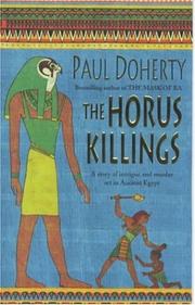 Cover of: The Horus Killings (Ancient Egyptian Mysteries 2)