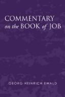 Cover of: Commentary on the Book of Job
