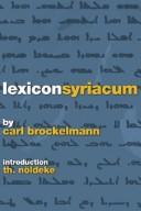 Cover of: Lexicon Syriacum by Carl Brockelmann