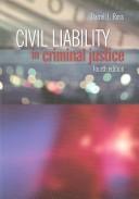 Cover of: Civil Liability in Criminal Justice