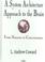 Cover of: A System Architecture Approach to the Brain