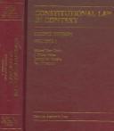 Cover of: Constitutional Law in Context (Carolina Academic Press Law Casebook)