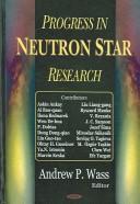 Cover of: Progress in neutron star research by Robert K. Bregg