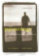 Cover of: The Psychology of Criminal Conduct