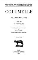 Cover of: De l'agriculture (Collection des universites de France)