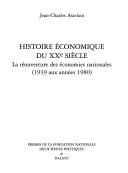 Cover of: Histoire économique du XXe siècle by Jean Charles Asselain
