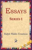 Cover of: Essays Series 1 by Ralph Waldo Emerson