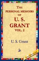 Cover of: The Personal Memoirs Of U.s. Grant by Ulysses S. Grant